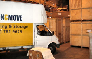 Pick and move business storage